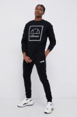 Спортивні штани Ellesse колір чорний з принтом SHK12643-429
