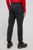 Штани Burton чоловіче колір сірий гладке