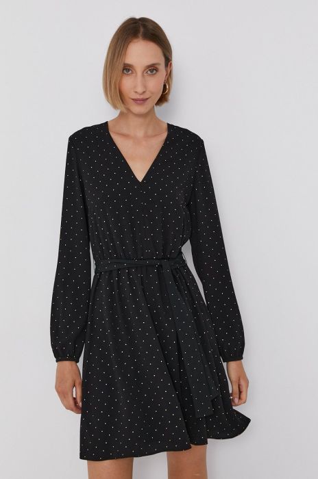 Сукня Pennyblack колір чорний mini розкльошена