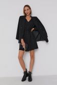 Сукня Pennyblack колір чорний mini розкльошена