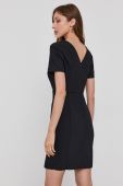 Сукня Morgan колір чорний mini облягаюча (1644087)