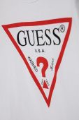 Дитяча бавовняна сукня Guess колір білий mini розкльошена (1538501)