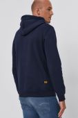Кофта G-Star Raw чоловіча колір синій однотонна (1653377)