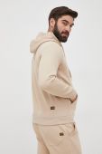 Кофта G-Star Raw чоловіча колір бежевий однотонна (2279078)