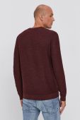 Светр Selected Homme чоловічий колір бордовий легкий