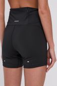 Шорти adidas Performance жіночі колір чорний гладкі