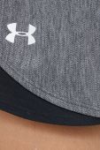 Шорти для тренувань Under Armour Play Up Twist 3.0 жіночі колір чорний однотонні середня посадка 1349125-819