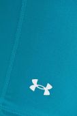 Шорти для тренувань Under Armour жіночі колір бірюзовий однотонні висока посадка 1360939-698