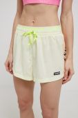 Шорти P.E Nation жіночі колір жовтий однотонні середня посадка