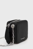 Шкіряна сумочка Karl Lagerfeld колір чорний (1669646)