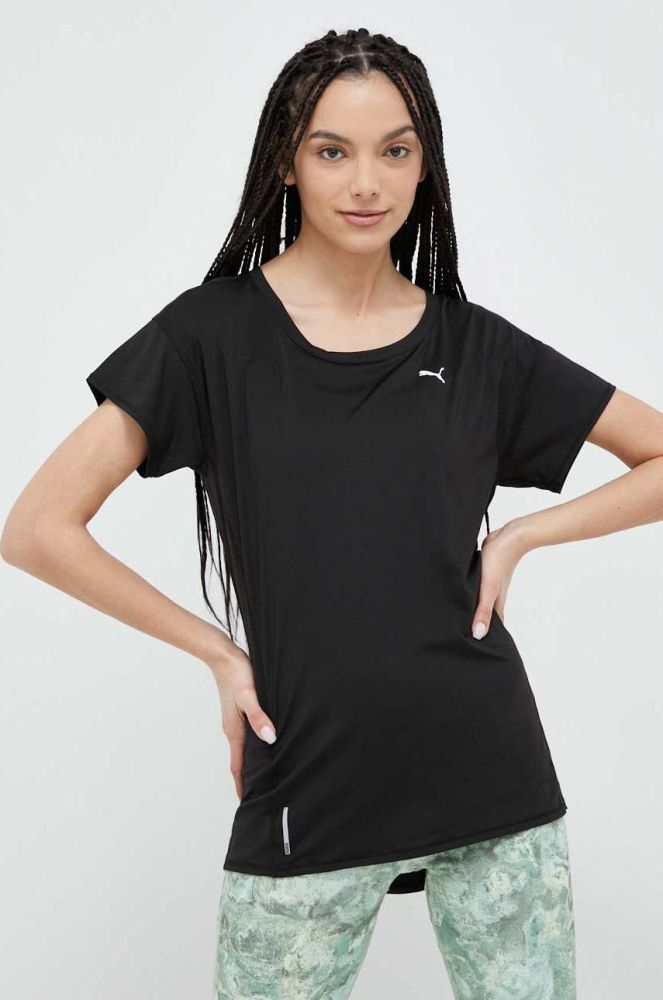 Футболка Puma жіночий колір чорний (3134283)