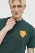 Бавовняна футболка Sixth June колір зелений з аплікацією (3102053)