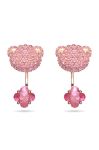 Сережки Swarovski колір рожевий (2353990)