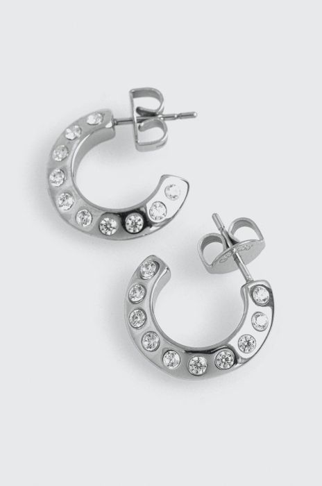 Сережки Guess колір срібний (2788538)