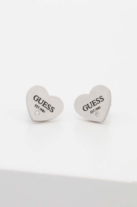 Сережки Guess колір срібний (3566521)