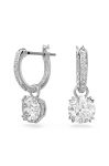 Сережки Swarovski колір срібний (2484245)