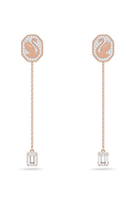 Сережки Swarovski колір золотий (2539815)