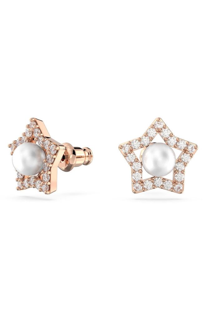 Сережки Swarovski колір золотий (2562101)
