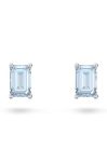 Сережки Swarovski колір блакитний (2753377)