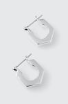 Сережки LUV AJ колір срібний (2897365)