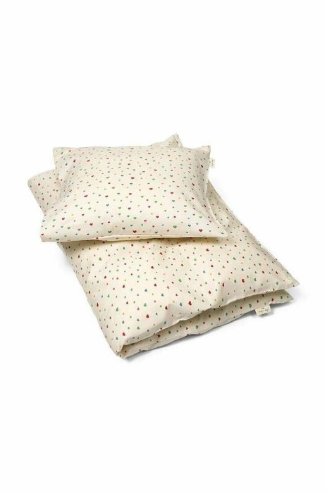 Бавовняна дитяча постіль Konges Sl?jd колір бежевий (2995060)