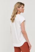 Бавовняна блузка Tiger Of Sweden жіноча колір білий однотонна (2431516)