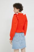 Сорочка Only жіноча колір помаранчевий