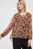 Блузка Pepe Jeans жіноча принт квіти колір барвистий (2731198)