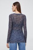 Блузка Joop! жіноча візерунок колір блакитний