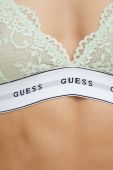 Бюстгальтер Guess колір зелений мереживо візерунок