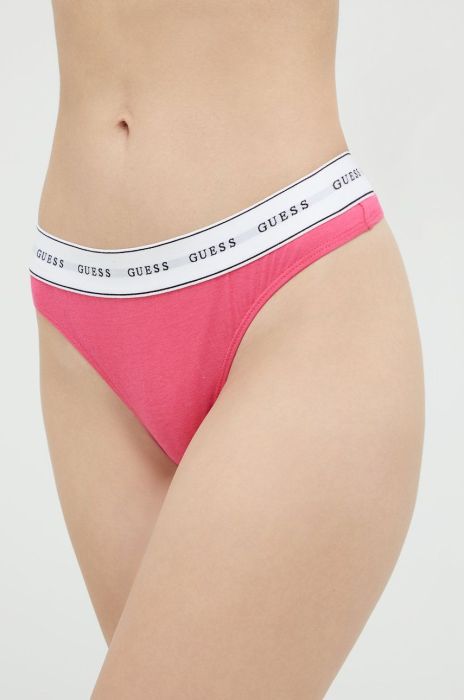 Стринги Guess колір рожевий (2755271)