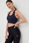 Спортивний бюстгальтер adidas Performance колір синій візерунок
