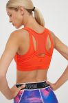 Спортивний бюстгальтер P.E Nation Rudimental колір помаранчевий однотонний