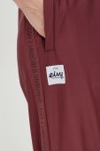 Спортивні штани Eivy Icecold жіночі колір бордовий з принтом