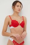 Бюстгальтер Guess колір червоний мереживо однотонний (2913937)