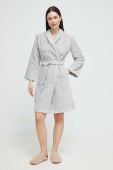 Бавовняний халат Kenzo колір сірий (3236936)