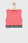 Дитячий топ Guess колір рожевий (2420526)
