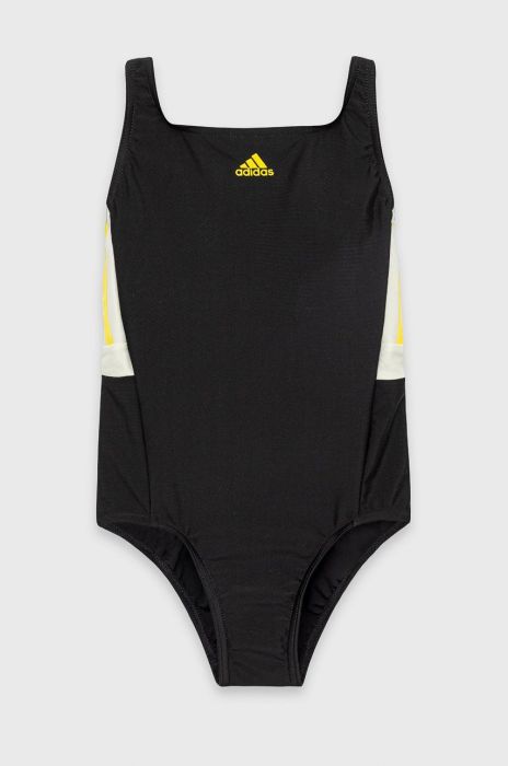 Суцільний дитячий купальник adidas Performance колір чорний (2731255)