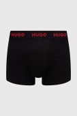 Боксери HUGO 3-pack чоловічі колір червоний (3287834)