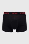 Боксери HUGO 3-pack чоловічі колір червоний (3076481)