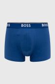 Боксери BOSS (3 - Pack) чоловічі колір блакитний (2629166)