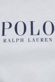 Бавовняна піжама Polo Ralph Lauren з принтом колір блакитний (2668434)