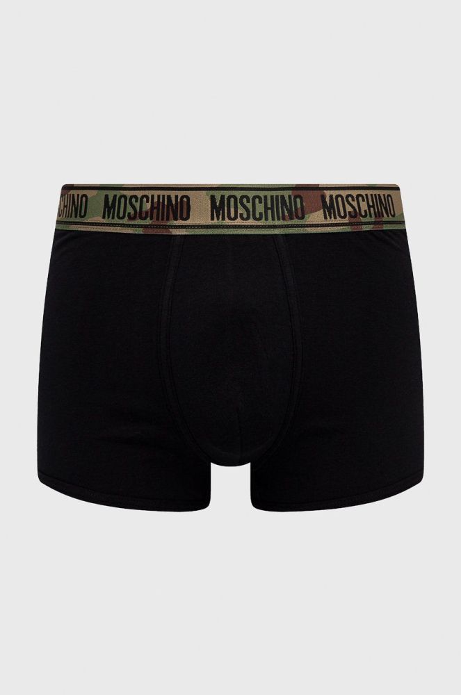 Боксери Moschino Underwear чоловічі колір чорний