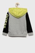 Дитяча кофта Guess колір сірий з аплікацією (2452206)