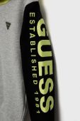 Дитяча кофта Guess колір сірий з аплікацією (2452206)