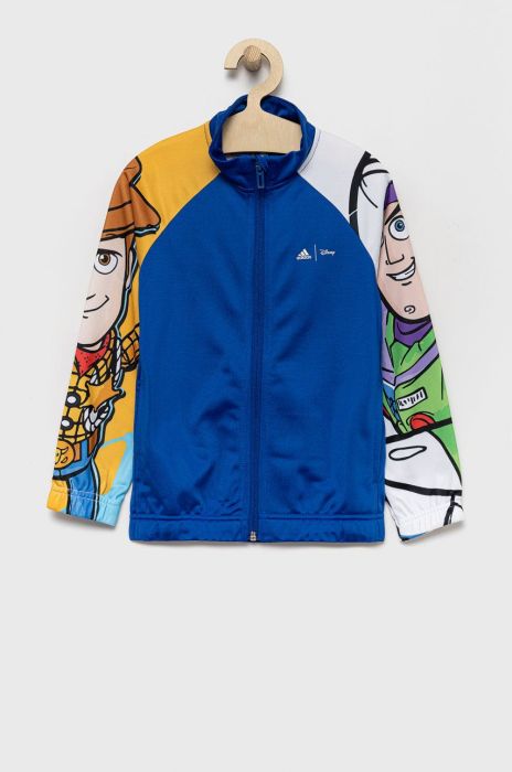 Дитяча кофта adidas Performance візерунок колір блакитний