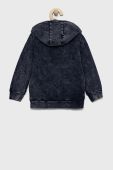 Дитяча бавовняна кофта Guess колір синій візерунок (2652304)