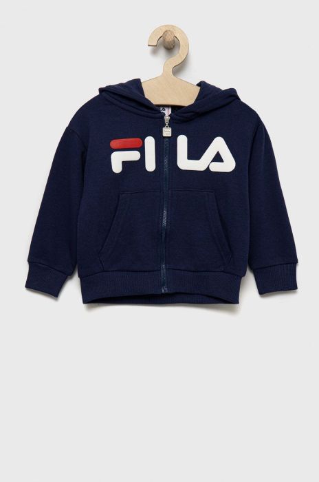 Дитяча кофта Fila колір синій з принтом (2624999)