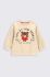 Кофта для немовлят Coccodrillo колір бежевий з принтом (2699780)