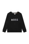 Дитяча кофта BOSS колір чорний з аплікацією (2767106)
